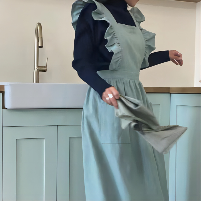 1PC French Pastoral Florist Ar - Baking In Kitchen ulasan dan harga