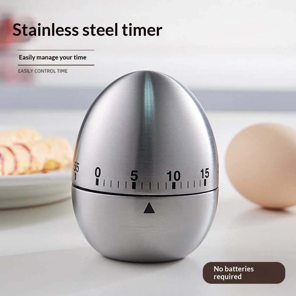 Creative Egg Shaped Mechanical - Baking Kitchen Hourly ulasan dan harga