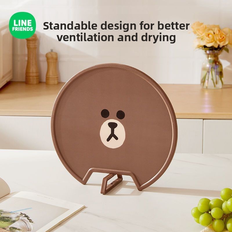 LINE FRIENDS Brown Anime Carto - Kitchen Baking Storage ulasan dan harga
