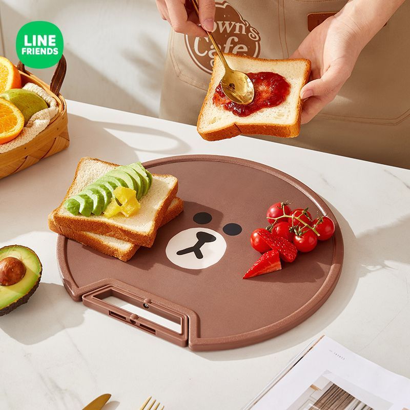 LINE FRIENDS Brown Anime Carto - Kitchen Baking Storage ulasan dan harga