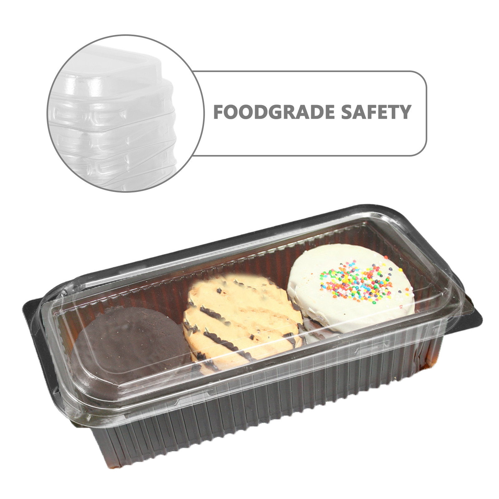 50Pcs Plastic Loaf Baking Lids - Kitchen Baking Tools ulasan dan harga