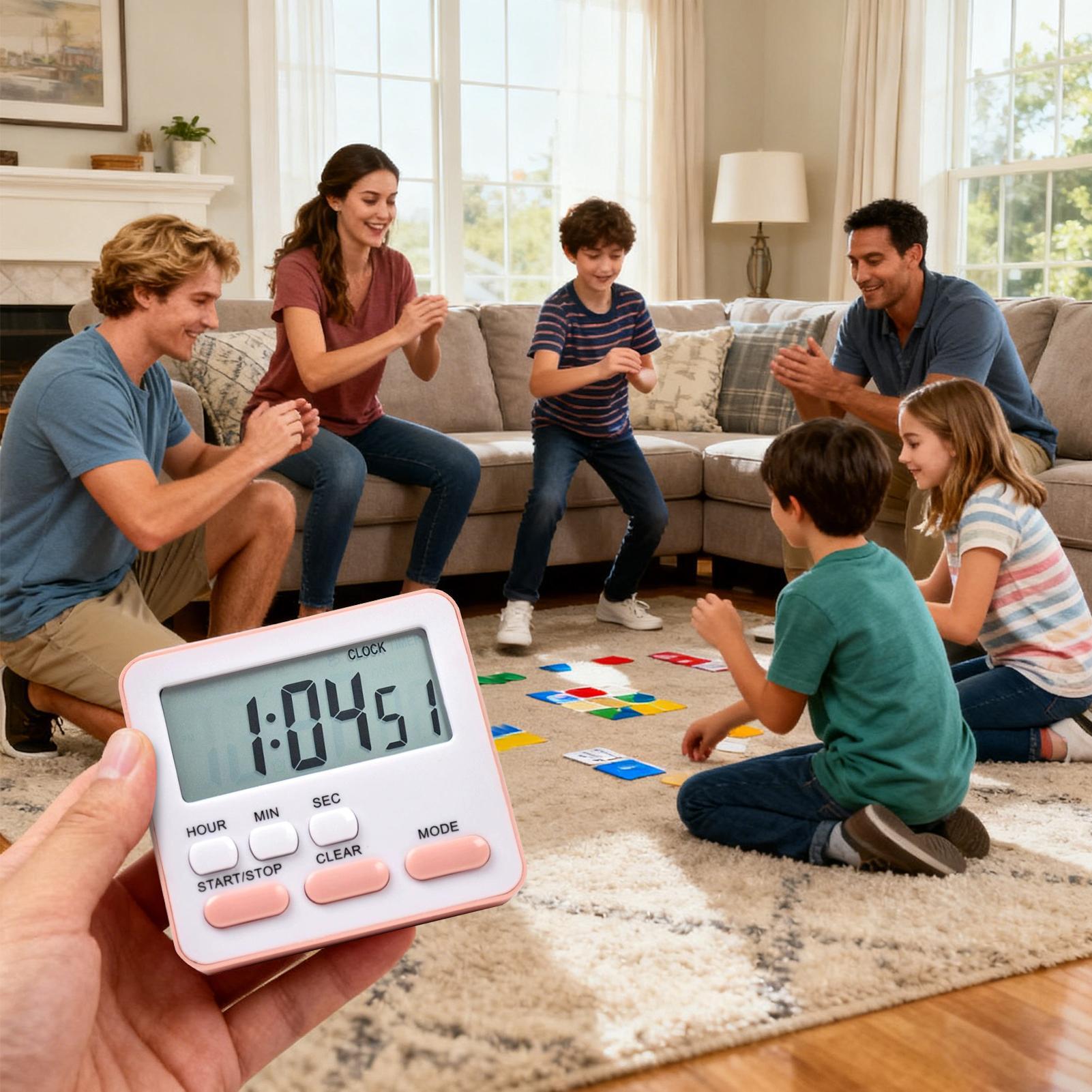 Kitchen Timer Small Digital Cl - Baking Kitchen Hourly ulasan dan harga