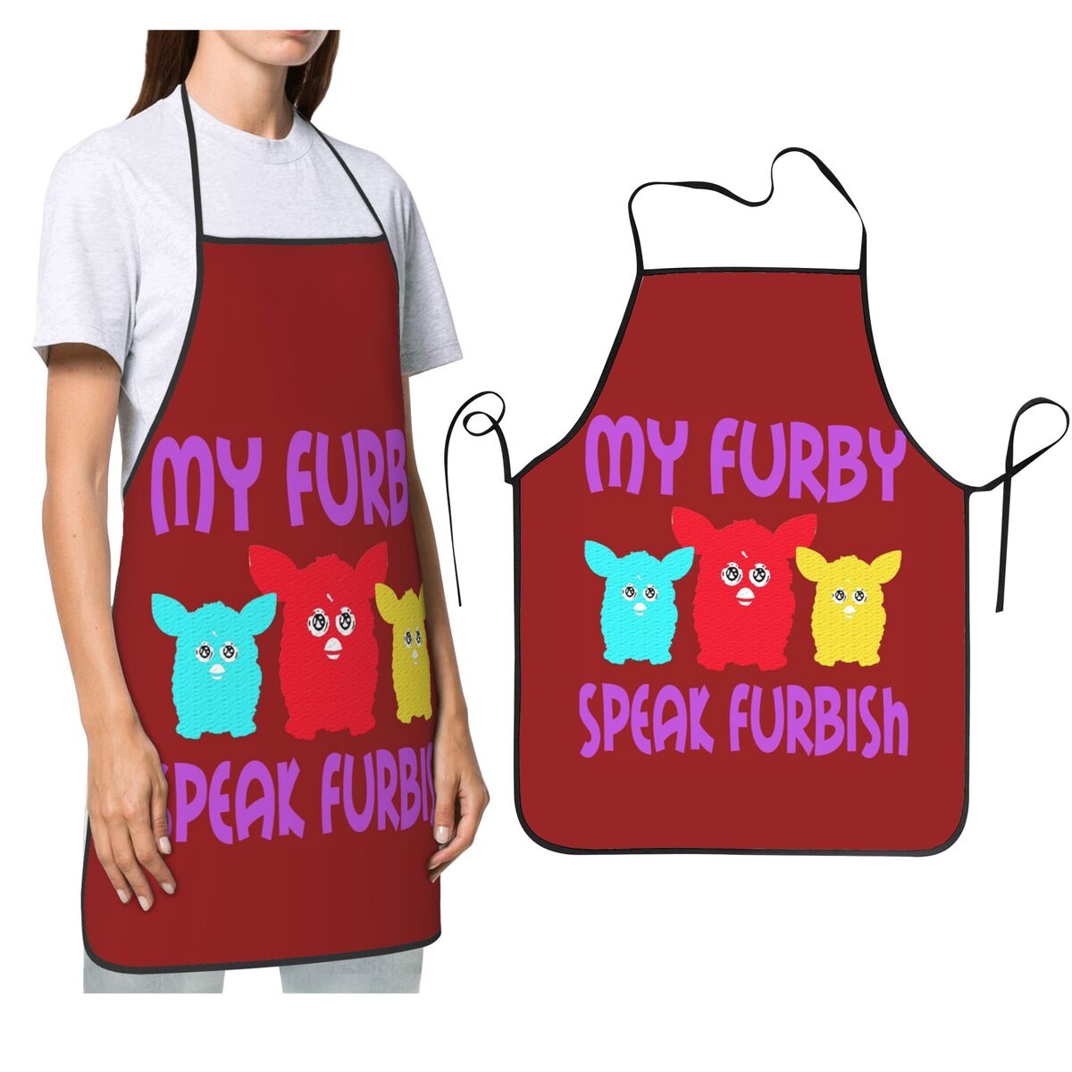 Nightmare Furby Cartoon Robot  - Kitchen Robot Baking ulasan dan harga