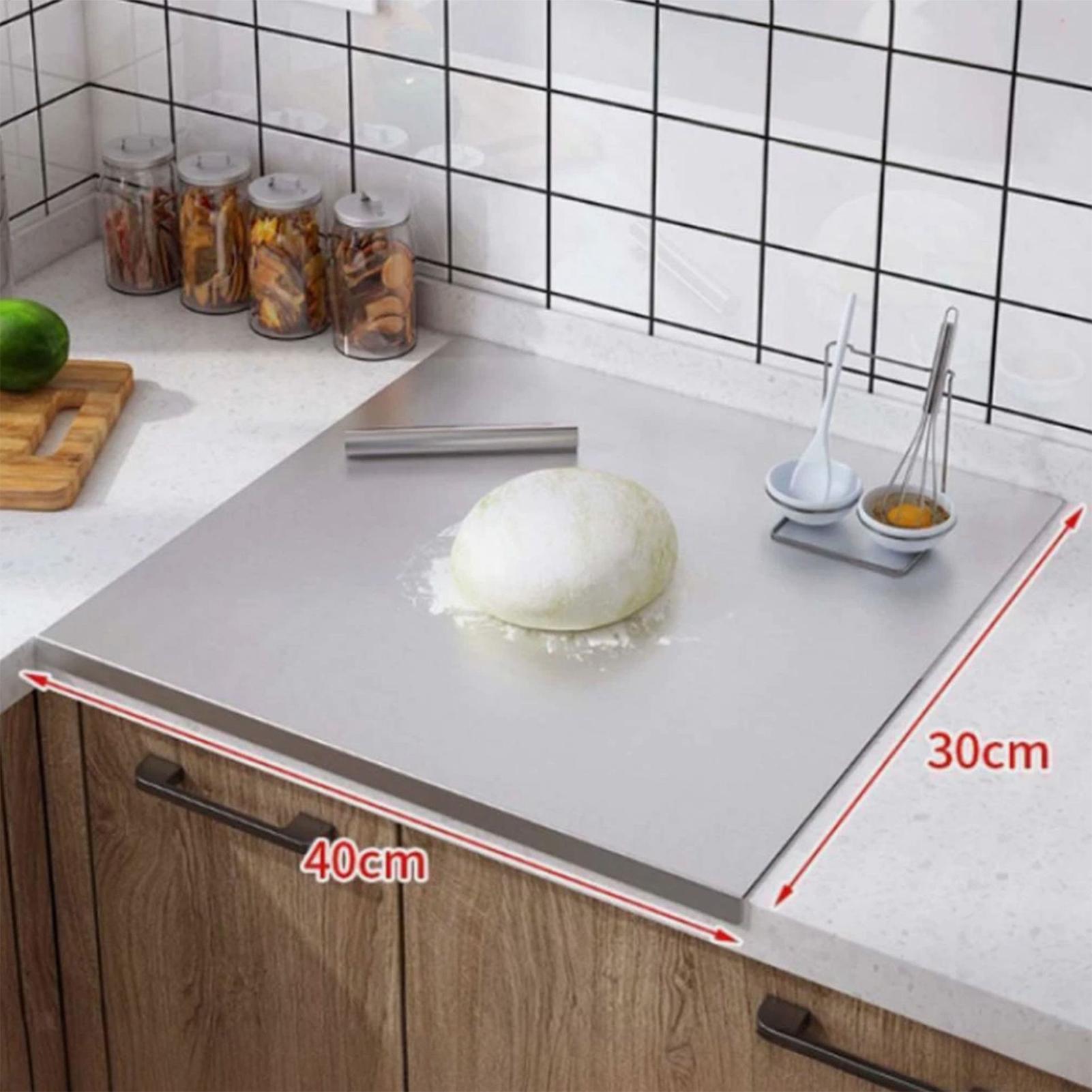 Stainless Steel Cutting Board  - Kitchen Baking Tools ulasan dan harga