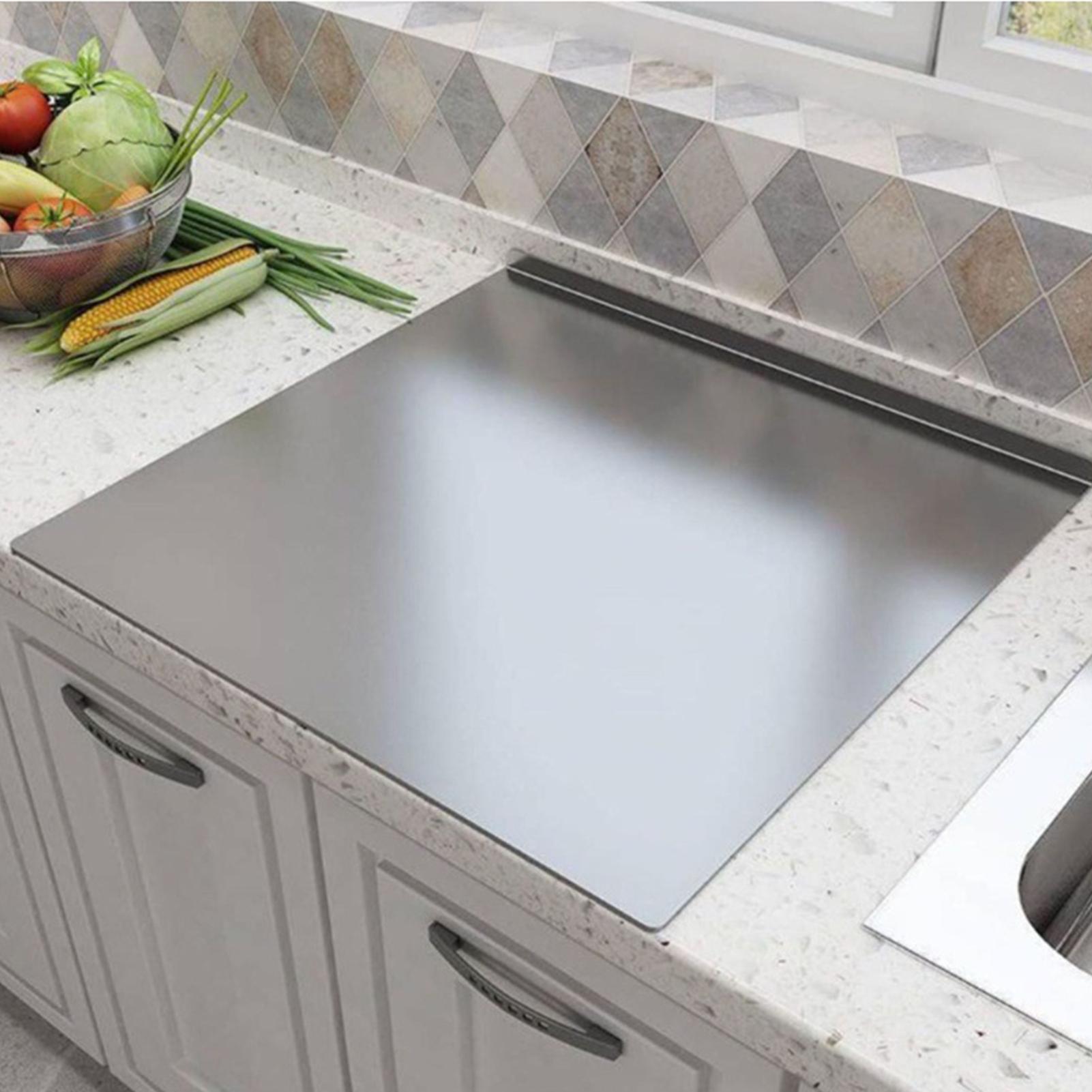Stainless Steel Cutting Board  - Kitchen Baking Tools ulasan dan harga