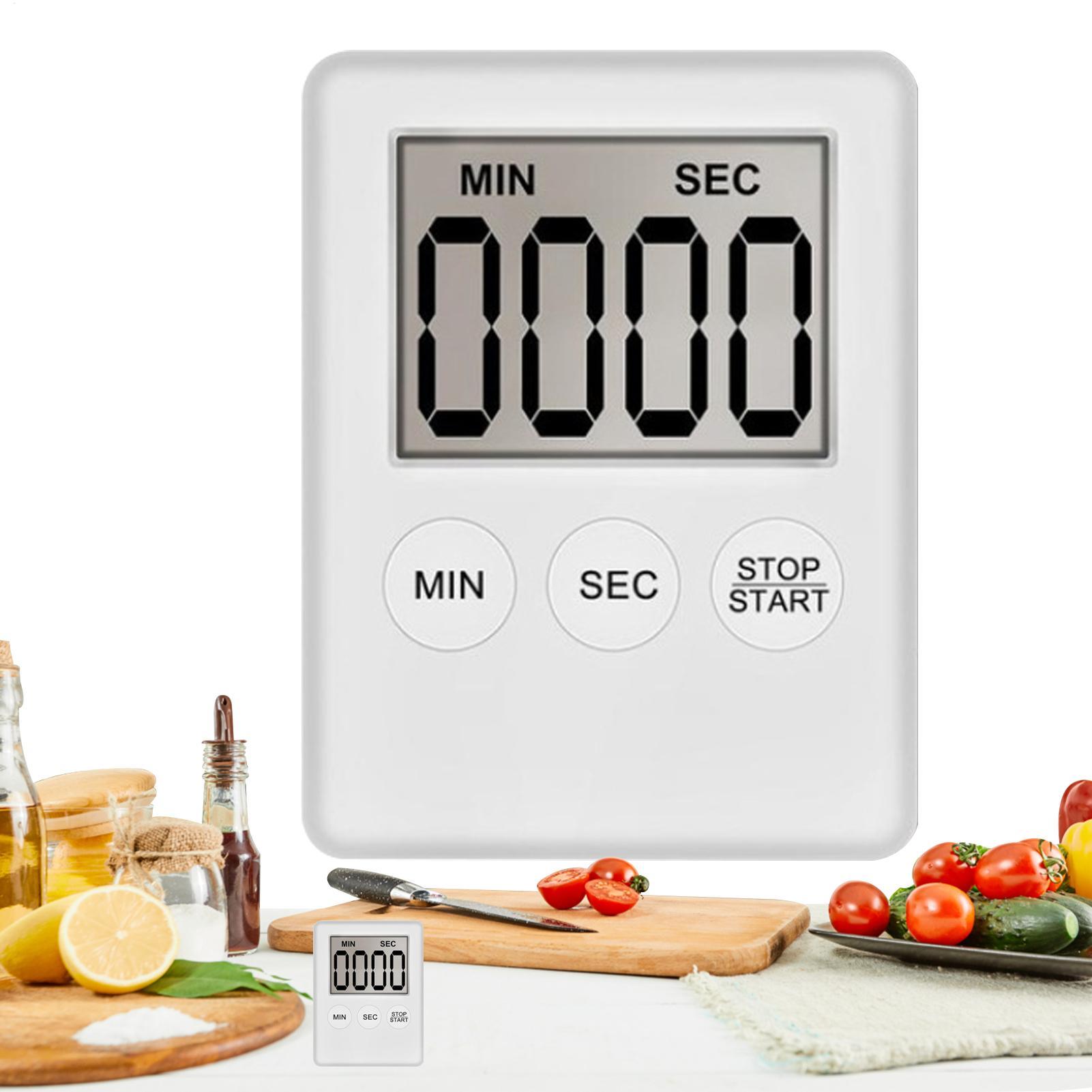 1pc Magnetic Kitchen Timer Dig - Baking Kitchen Hourly ulasan dan harga