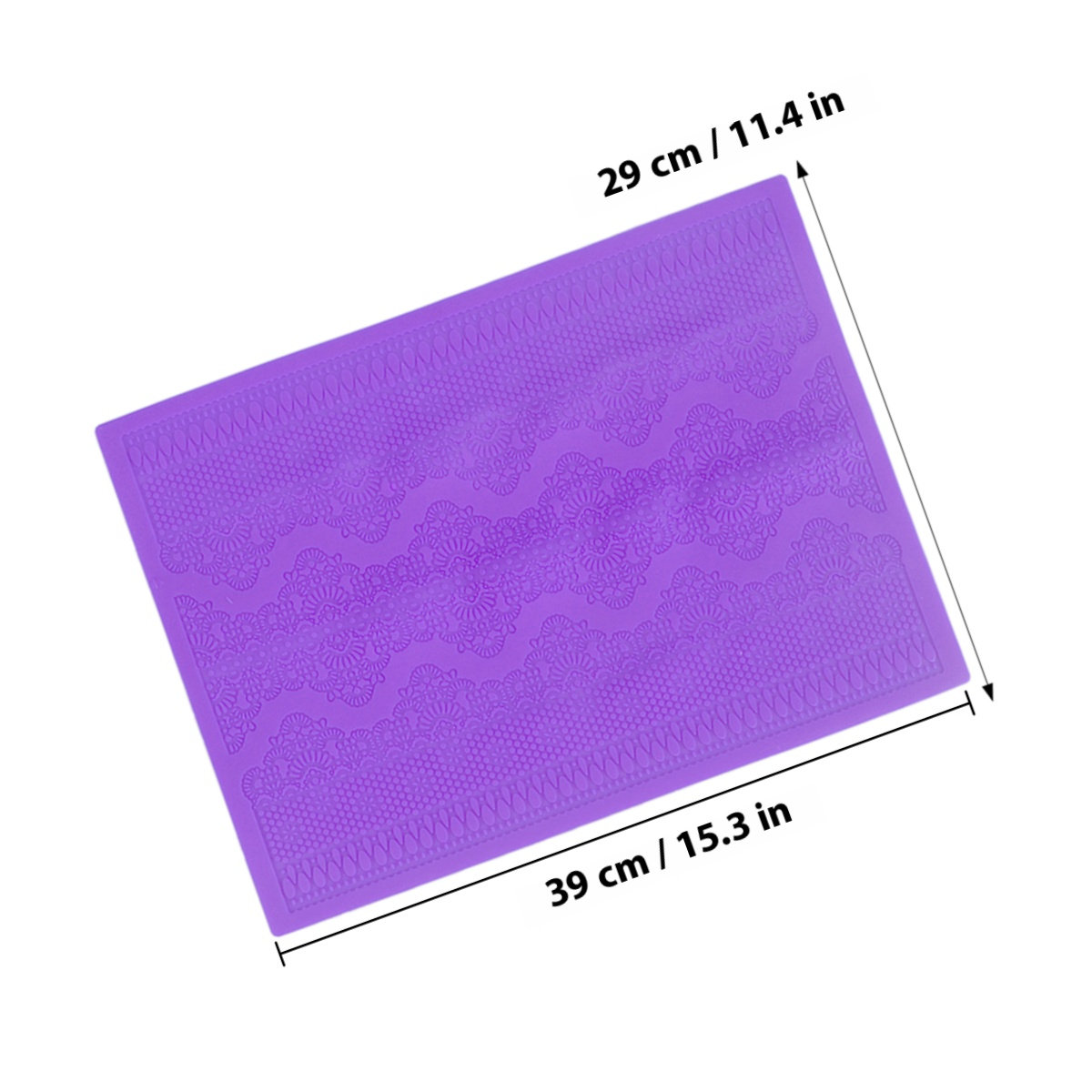 1pcs Silicone Mat Purple Food- - Kitchen Baking Tools ulasan dan harga