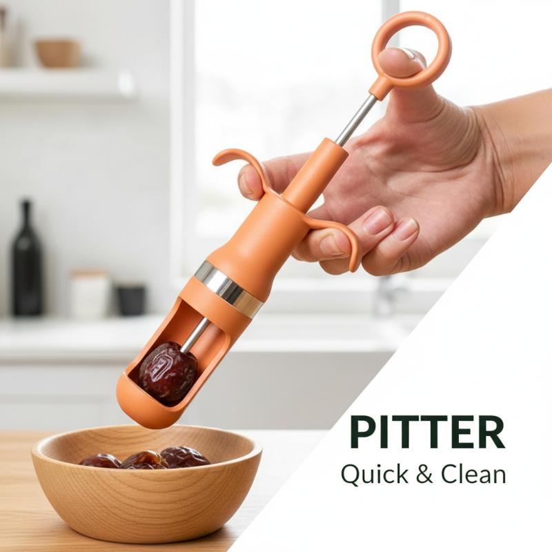 Non‑Slip Handle Cherry And Red - Kitchen Baking Tools ulasan dan harga