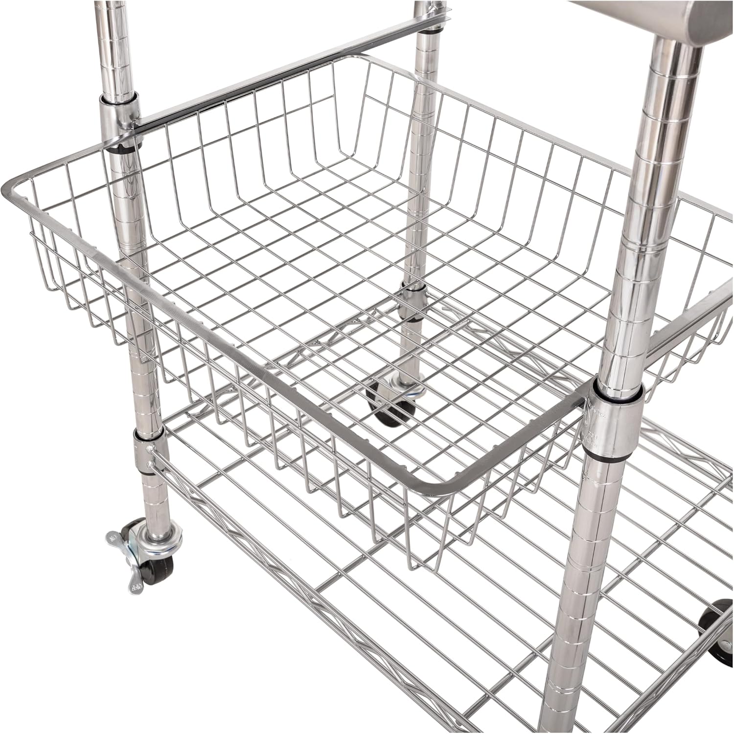 Stainless Steel Commercial Pre - Kitchen Baking Cart ulasan dan harga