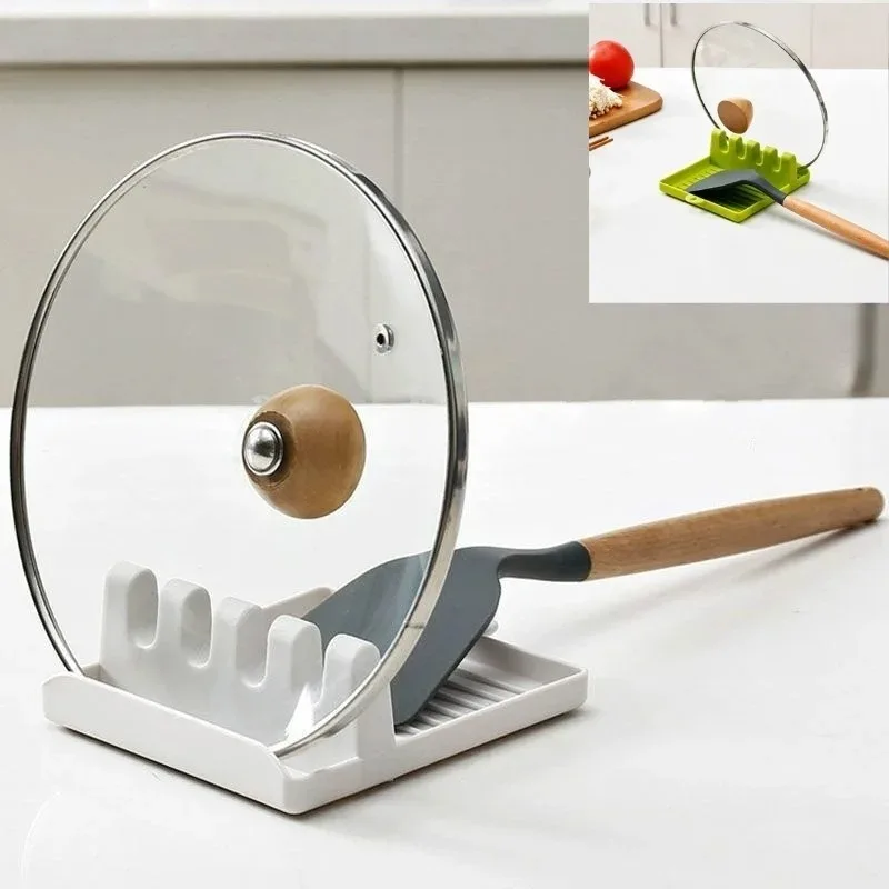 Pan Lid Holder Supports Spoons - Kitchen Baking Pan Organizer ulasan dan harga