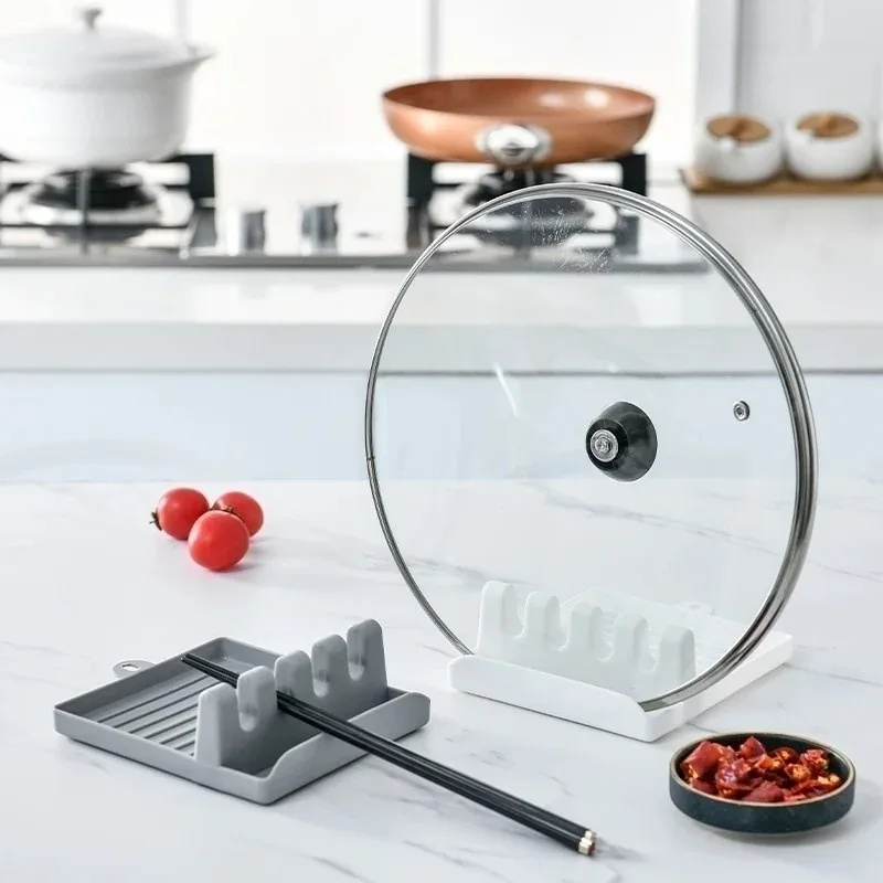Pan Lid Holder Supports Spoons - Kitchen Baking Pan Organizer ulasan dan harga