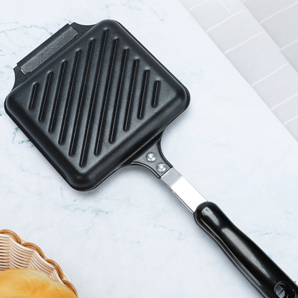 Non-Stick Kitchen Sandwich Mak - Kitchen Baking Machine ulasan dan harga