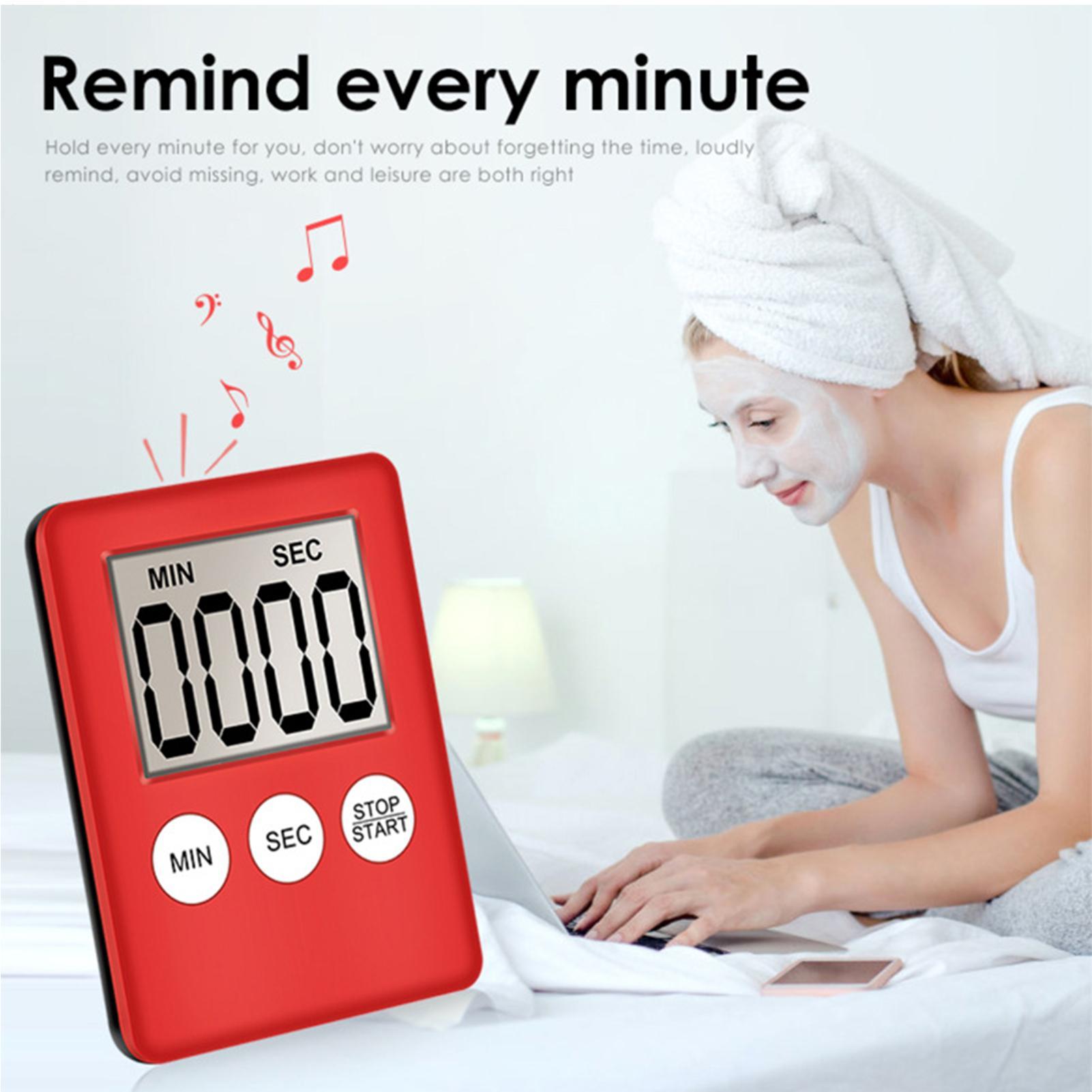 Magnetic Kitchen Timer Digital - Baking Kitchen Hourly ulasan dan harga