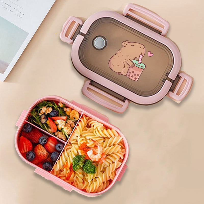 Capybara Bento Lunch Box Anime - Kitchen Baking Storage ulasan dan harga