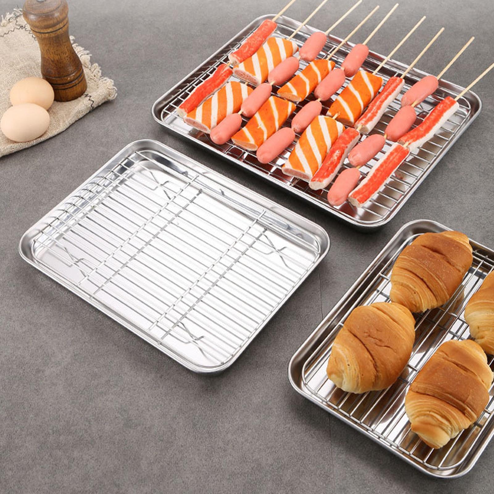Baking Tray with Removable Coo - Kitchen Baking Cart ulasan dan harga