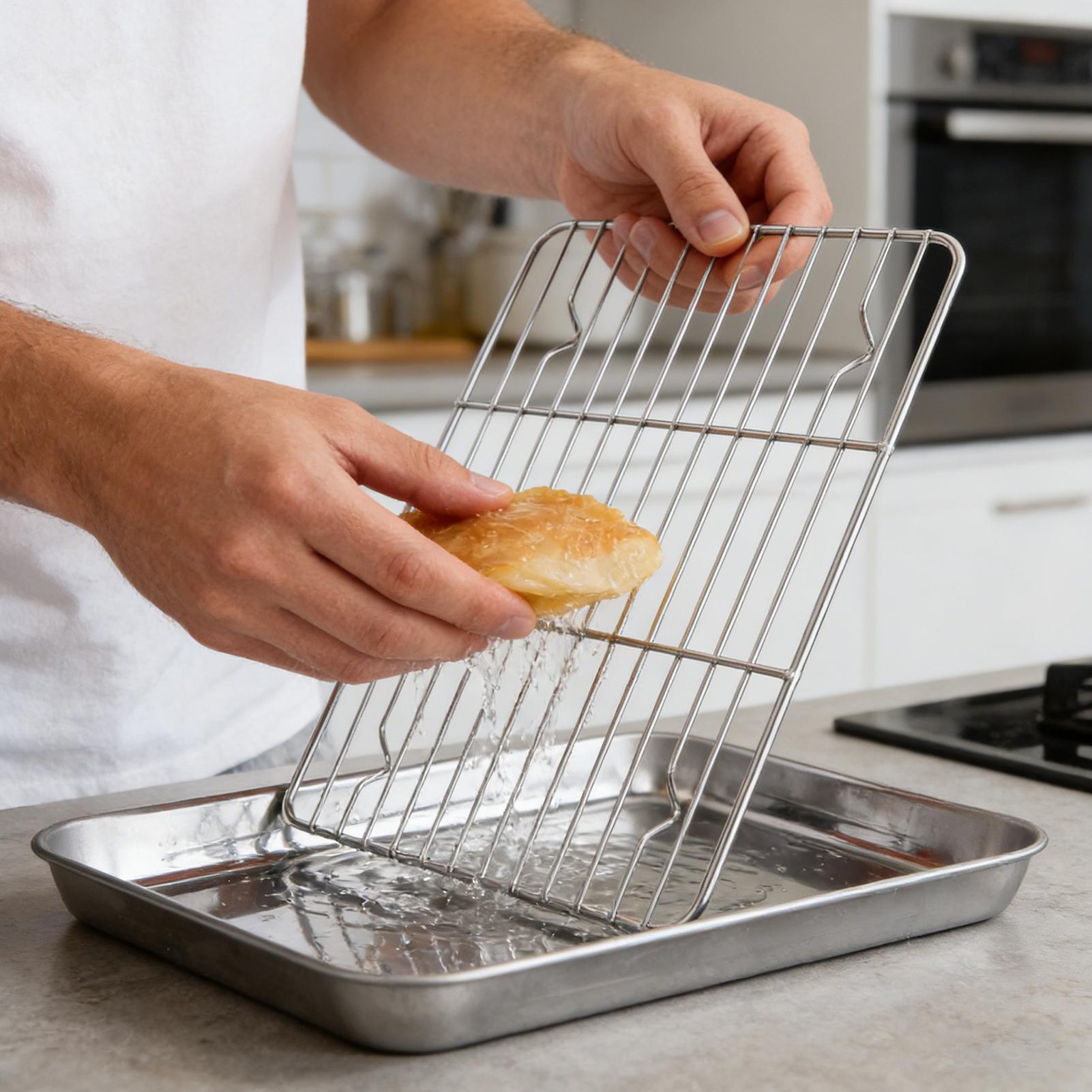 Baking Tray with Removable Coo - Kitchen Baking Cart ulasan dan harga
