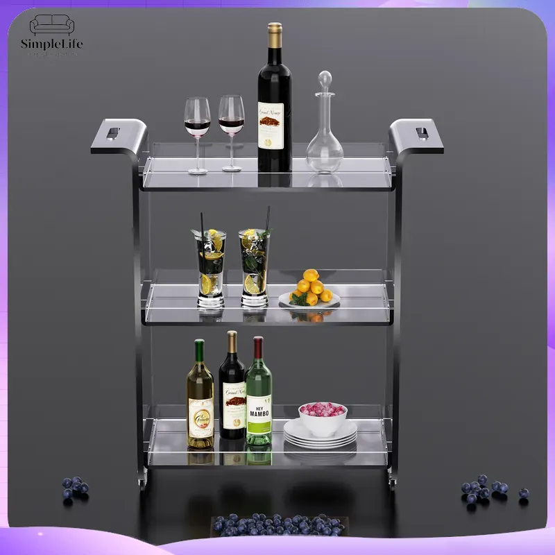 Modern 3-Tier Kitchen Cart wit - Kitchen Baking Cart ulasan dan harga