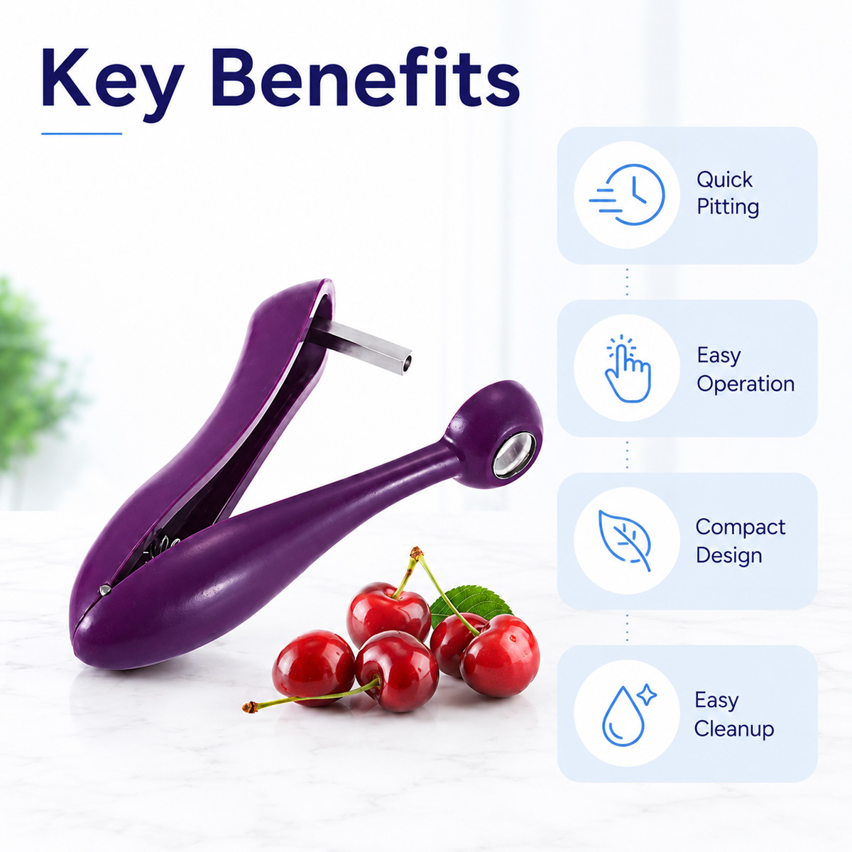 Cherry Kernel Remover Handheld - Kitchen Baking Tools ulasan dan harga