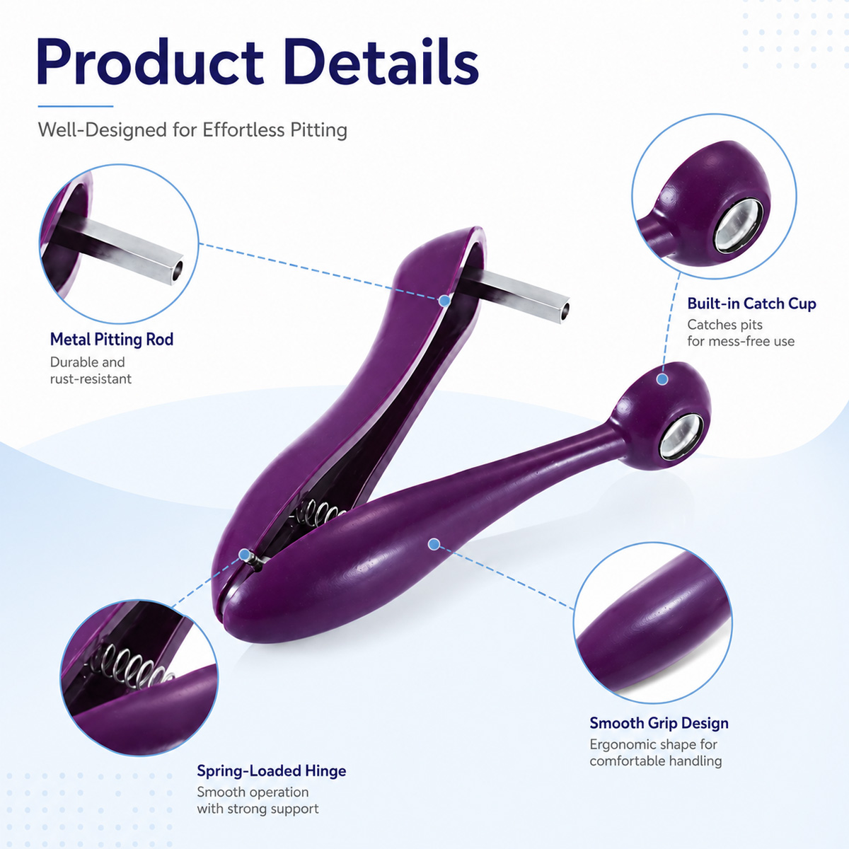 Cherry Kernel Remover Handheld - Kitchen Baking Tools ulasan dan harga
