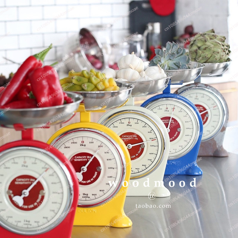Retro metal table scale 2KG 🥰  - Kitchen Baking Machine ulasan dan harga
