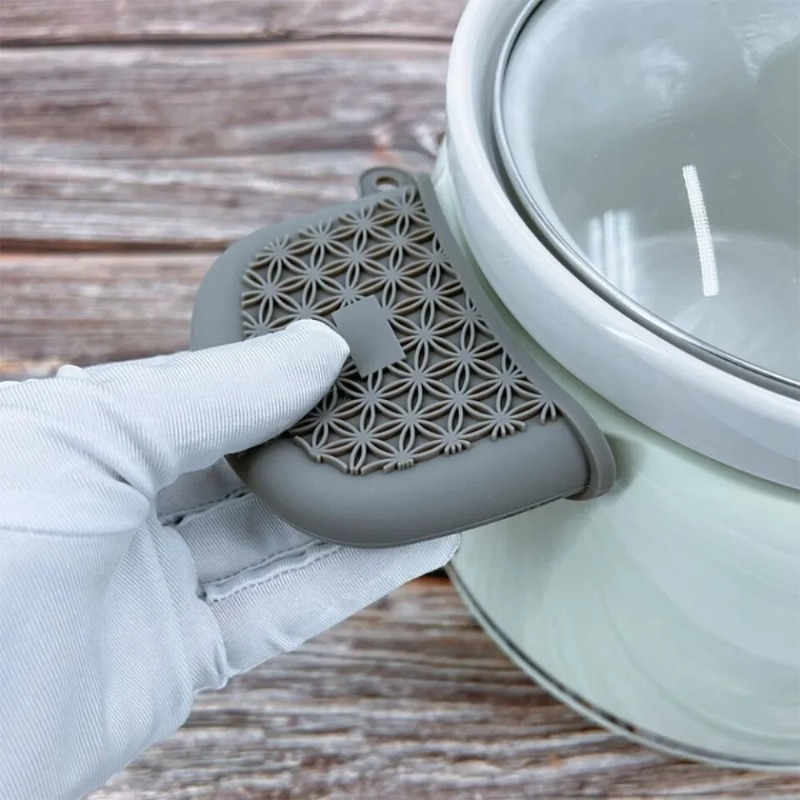Thickened Silicone Pan Handle  - Kitchen Baking Pan Organizer ulasan dan harga