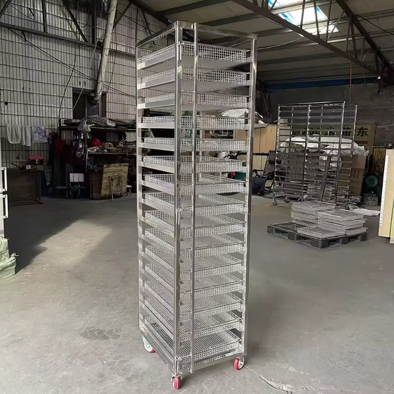 6 10 15 16 Tiers Stainless Ste - Kitchen Baking Cart ulasan dan harga