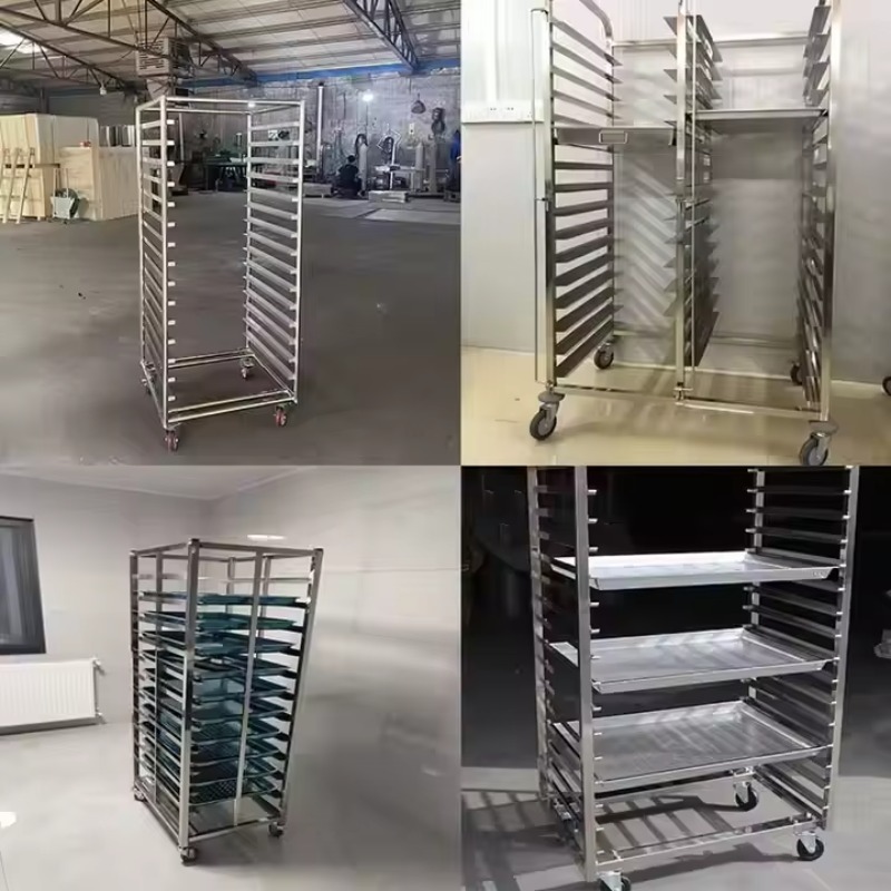 6 10 15 16 Tiers Stainless Ste - Kitchen Baking Cart ulasan dan harga