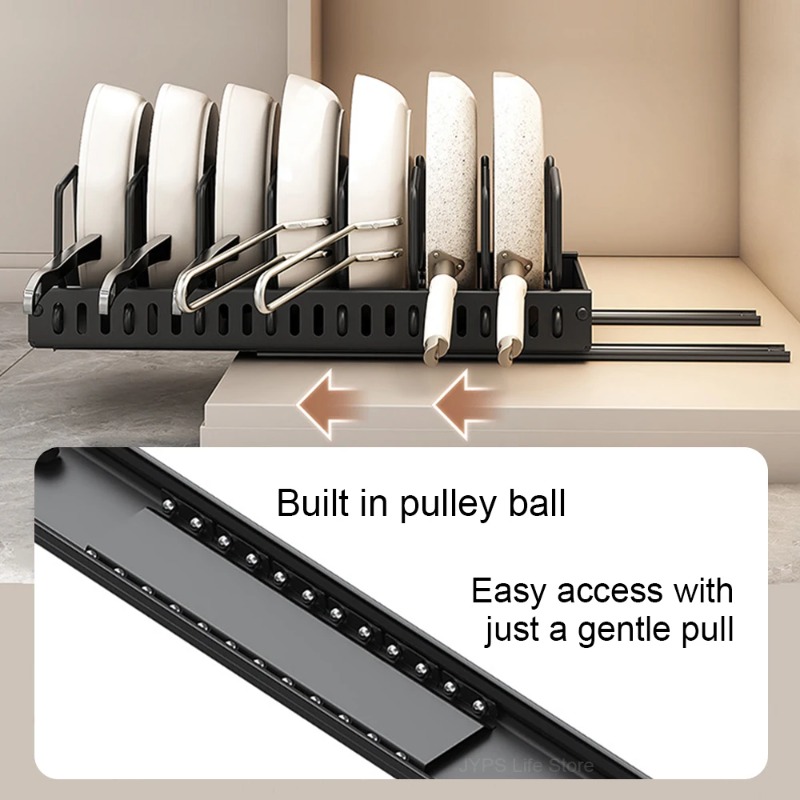 Hot Sale Multifunctional Pull- - Kitchen Baking Pan Organizer ulasan dan harga