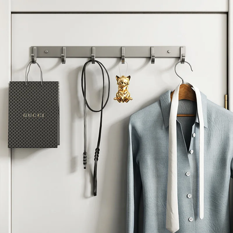 Aluminum Wall Hook Rack – No-D - Kitchen Baking Storage ulasan dan harga