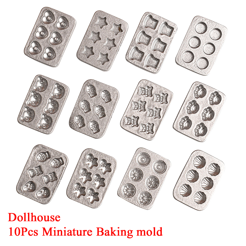 10pcs Doll House Miniature Min - Baking In Kitchen ulasan dan harga