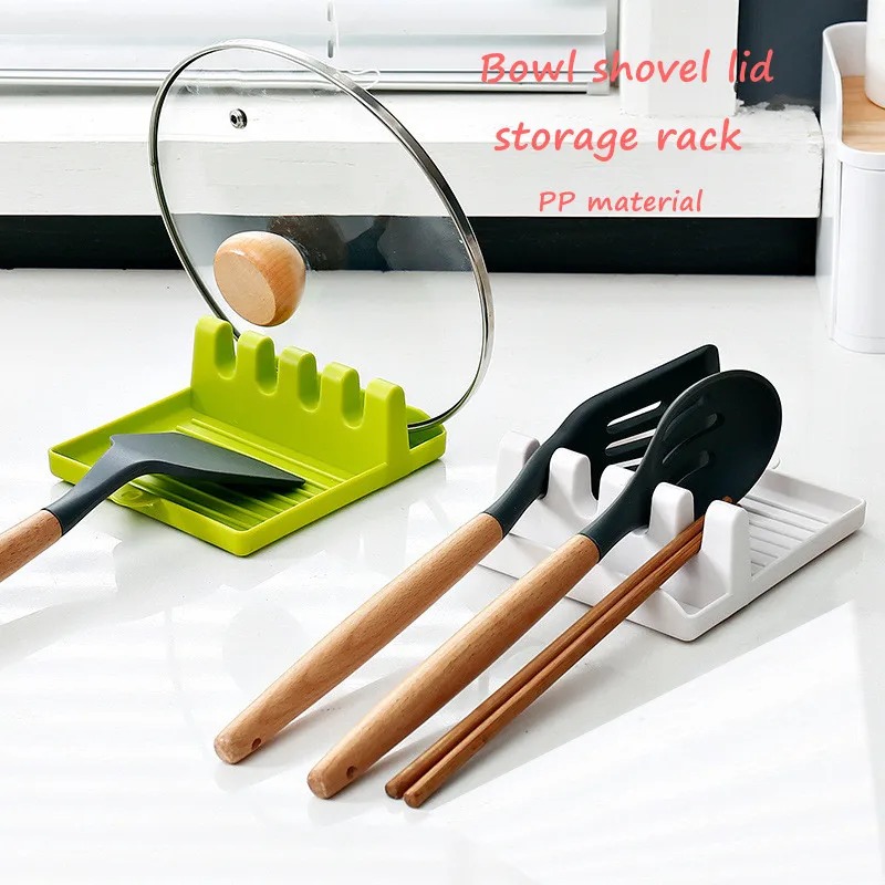 New Green Pot Lid Rack Stand P - Kitchen Baking Pan Organizer ulasan dan harga
