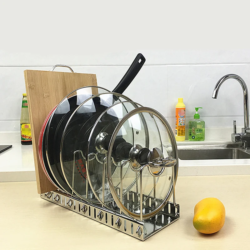 304 Stainless Steel Adjustable - Kitchen Baking Pan Organizer ulasan dan harga