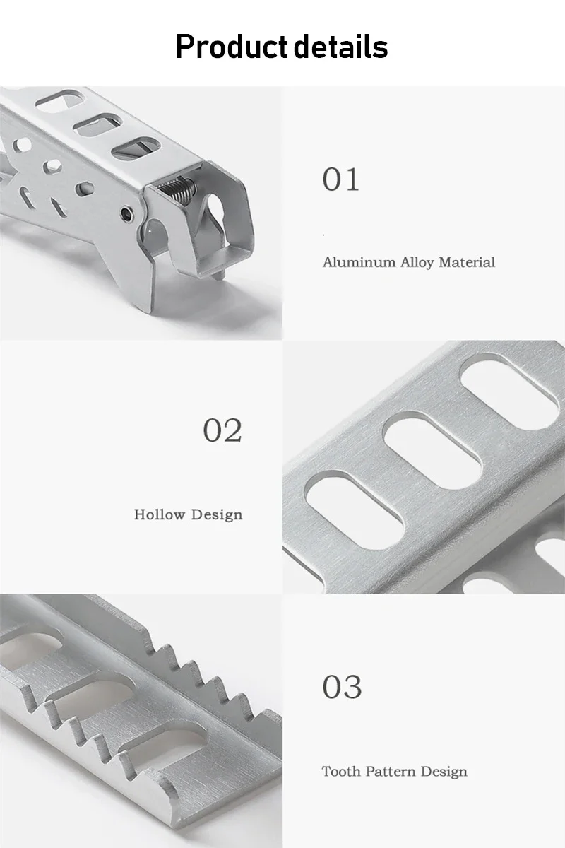 Aluminium Anti-hot Alloy Clip  - Kitchen Baking Pan Organizer ulasan dan harga