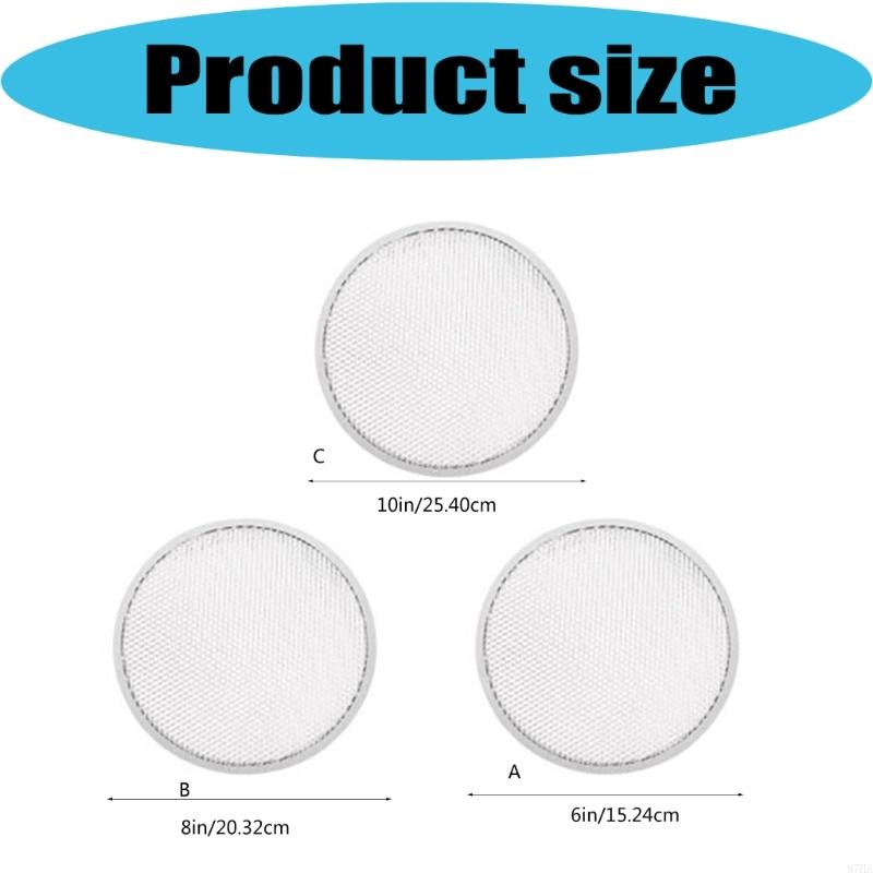 Round Aluminum Pizza Screen, O - Kitchen Baking Center ulasan dan harga
