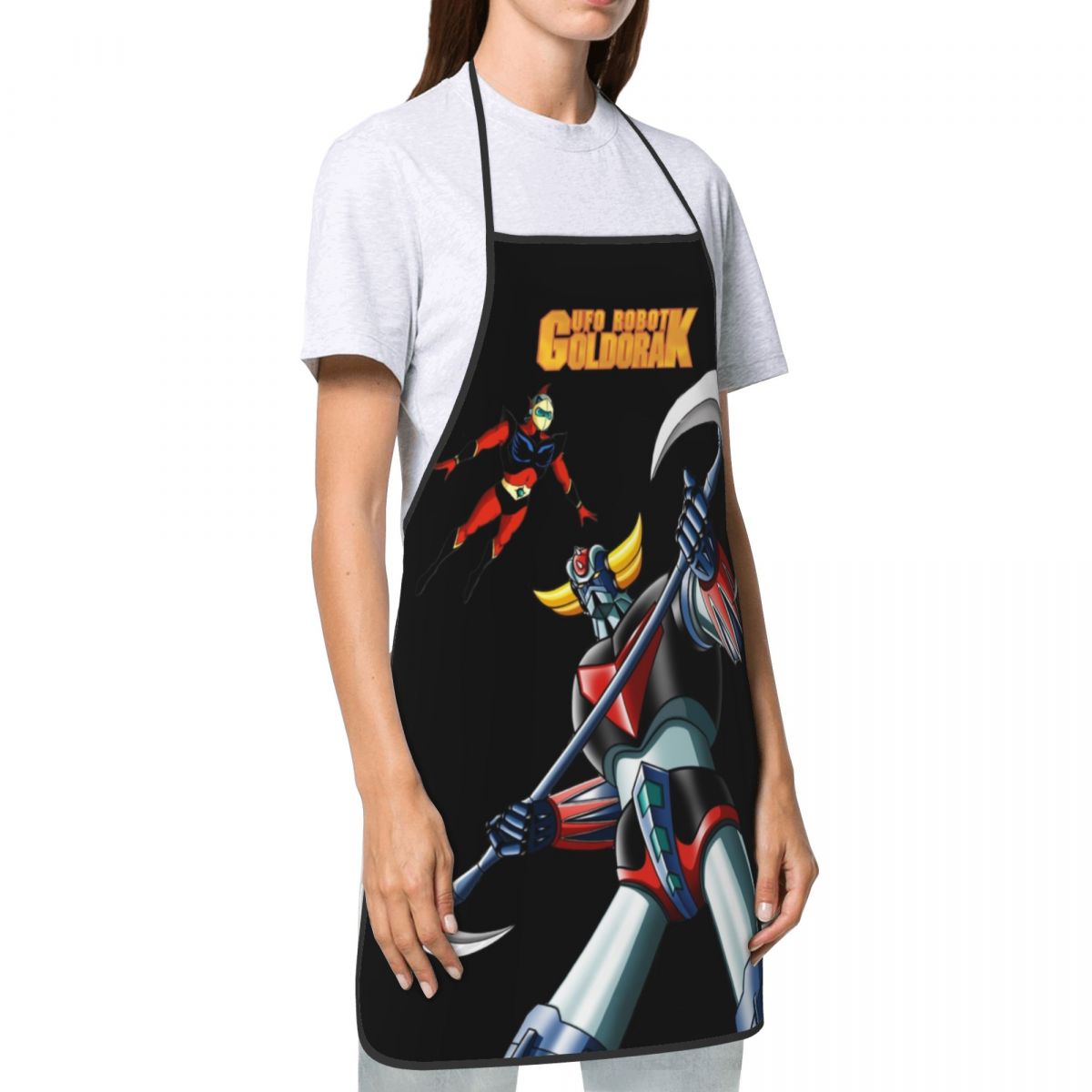 UFO Robot Goldrake Apron for W - Kitchen Robot Baking ulasan dan harga