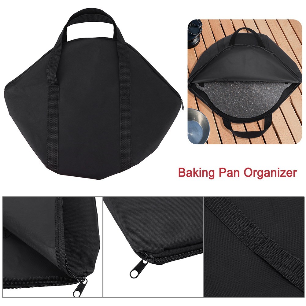 Baking Pan Storage Bag with Ha - Kitchen Baking Pan Organizer ulasan dan harga