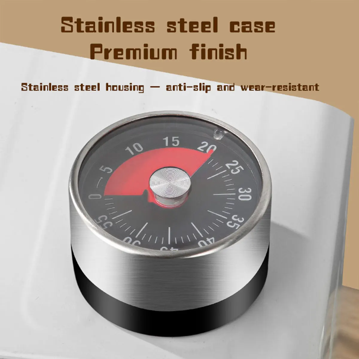 Visible Mechanical Timer, 60-M - Baking Kitchen Hourly ulasan dan harga