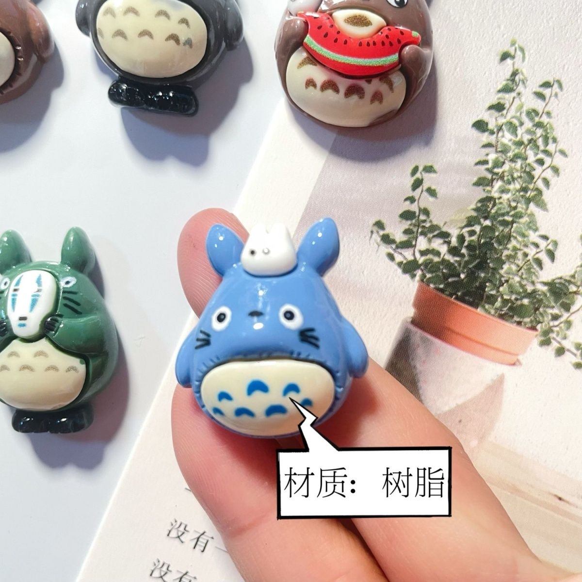 Totoro Anime Resin Fridge Magn - Kitchen Baking Storage ulasan dan harga